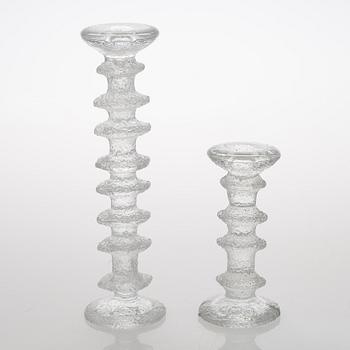 Timo Sarpaneva, kynttilänjalkoja, 9 kpl, "Festivo", Iittala.