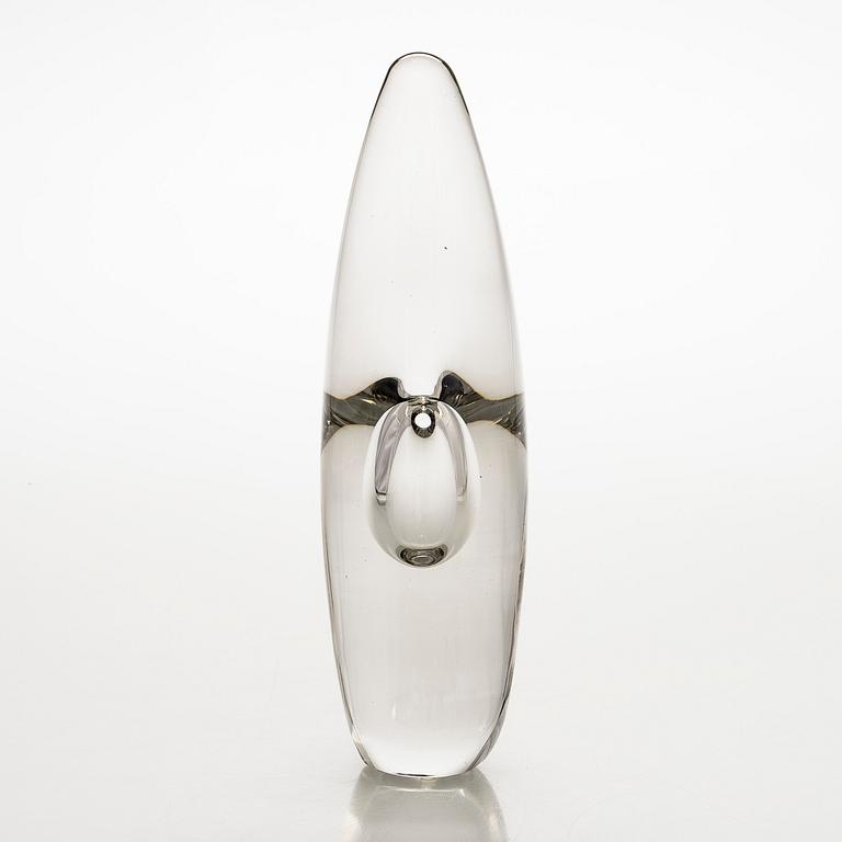 Timo Sarpaneva, skulptur, "Orkidé", signerad Timo Sarpaneva Iittala -58.