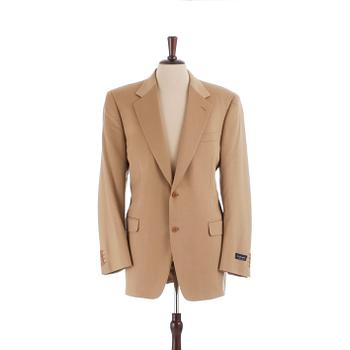 CANALI, a beige wool and cashmere jacket, size 52.