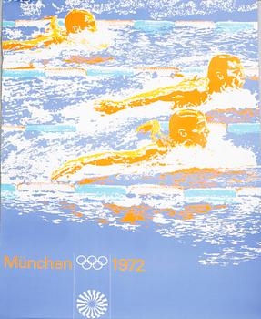 PLANSCHER, 6 st, OS München, 1972.