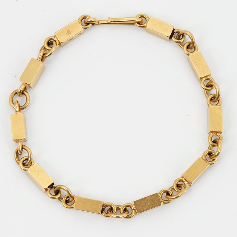 Wiwen Nilsson, an 18 k gold bracelet, Lund, Sweden 1965.