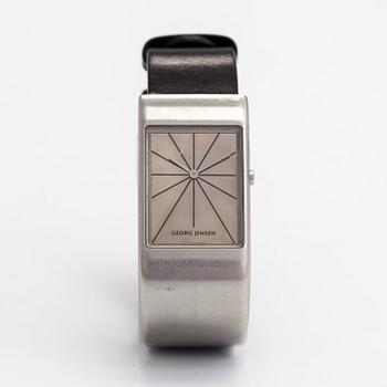 Georg Jensen, design Nanna Ditzel, armbandsur 22,5 mm.