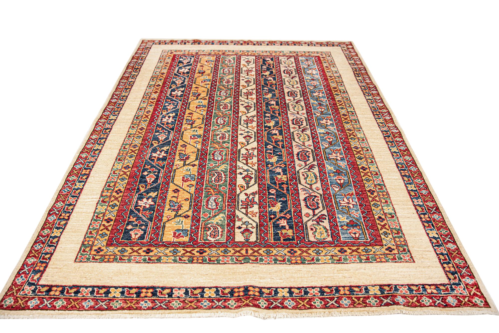 Matto, oriental, ca 200 x 153 cm.