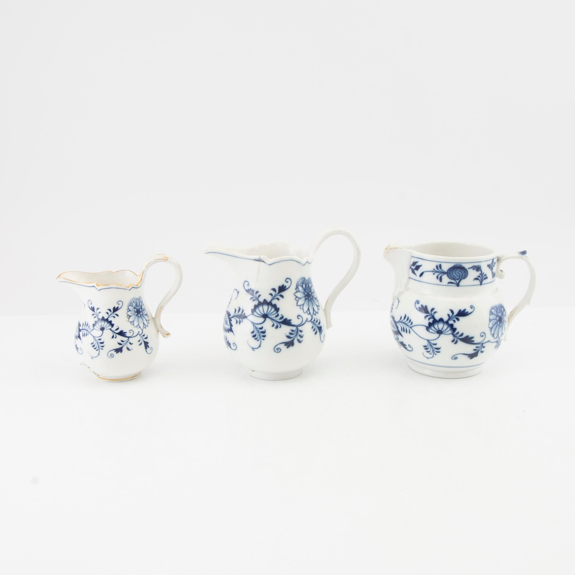 Service 21 pcs Meissen porcelain, first half of the 20th century.