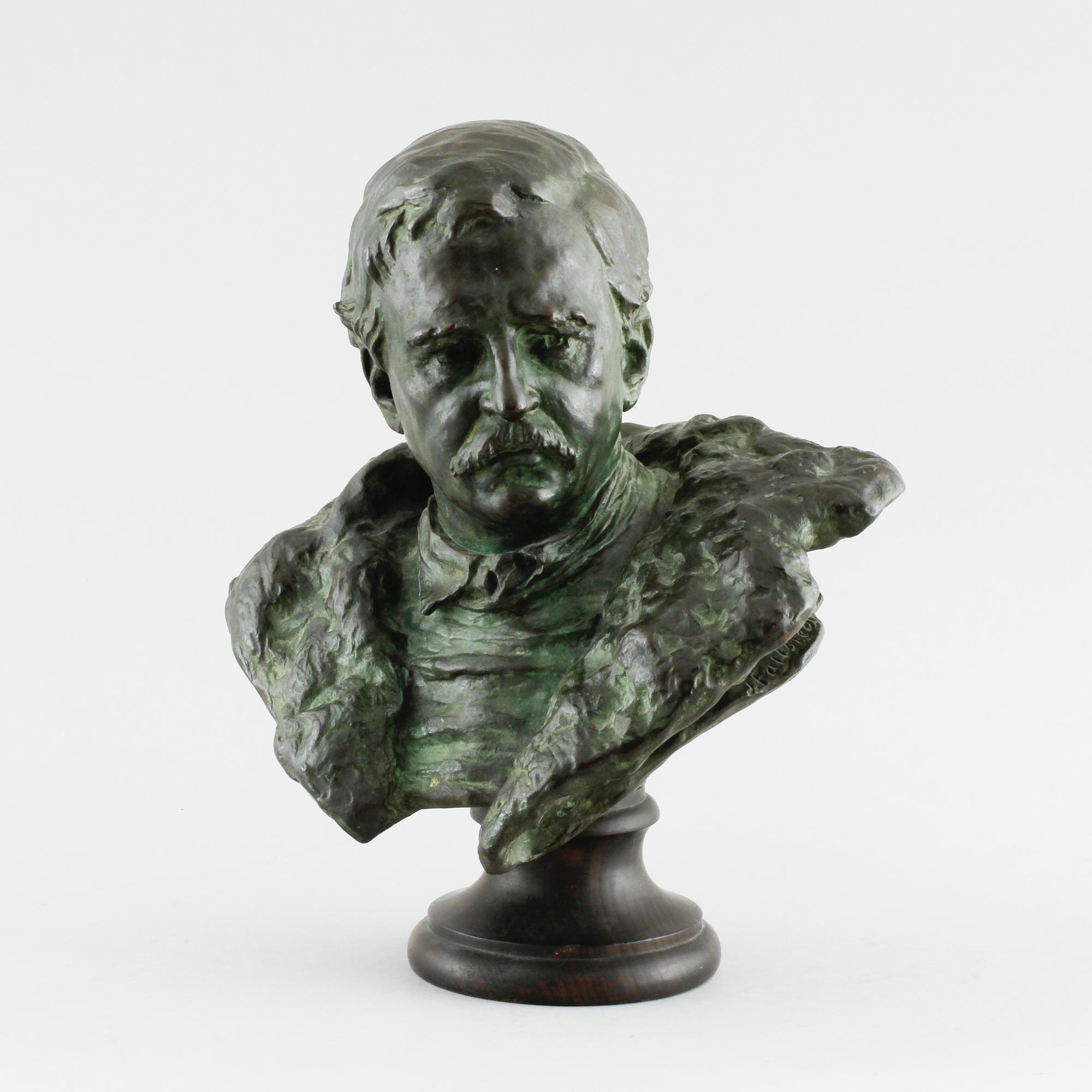 INGEL FALLSTEDT, a bronze sculpture, signed.