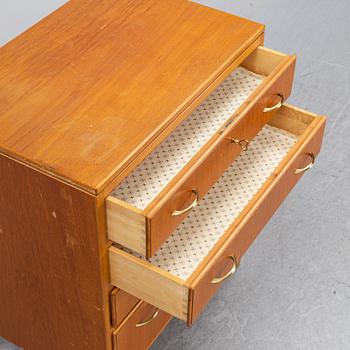 A teak chest of drawers from Nordiska Kompaniet, 1953.