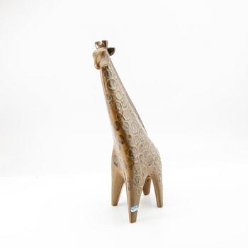 Lisa Larson, figurin, "Giraff", Gustavsberg stengods.