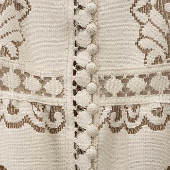 Valentino, a cotton lace dress, size 38.