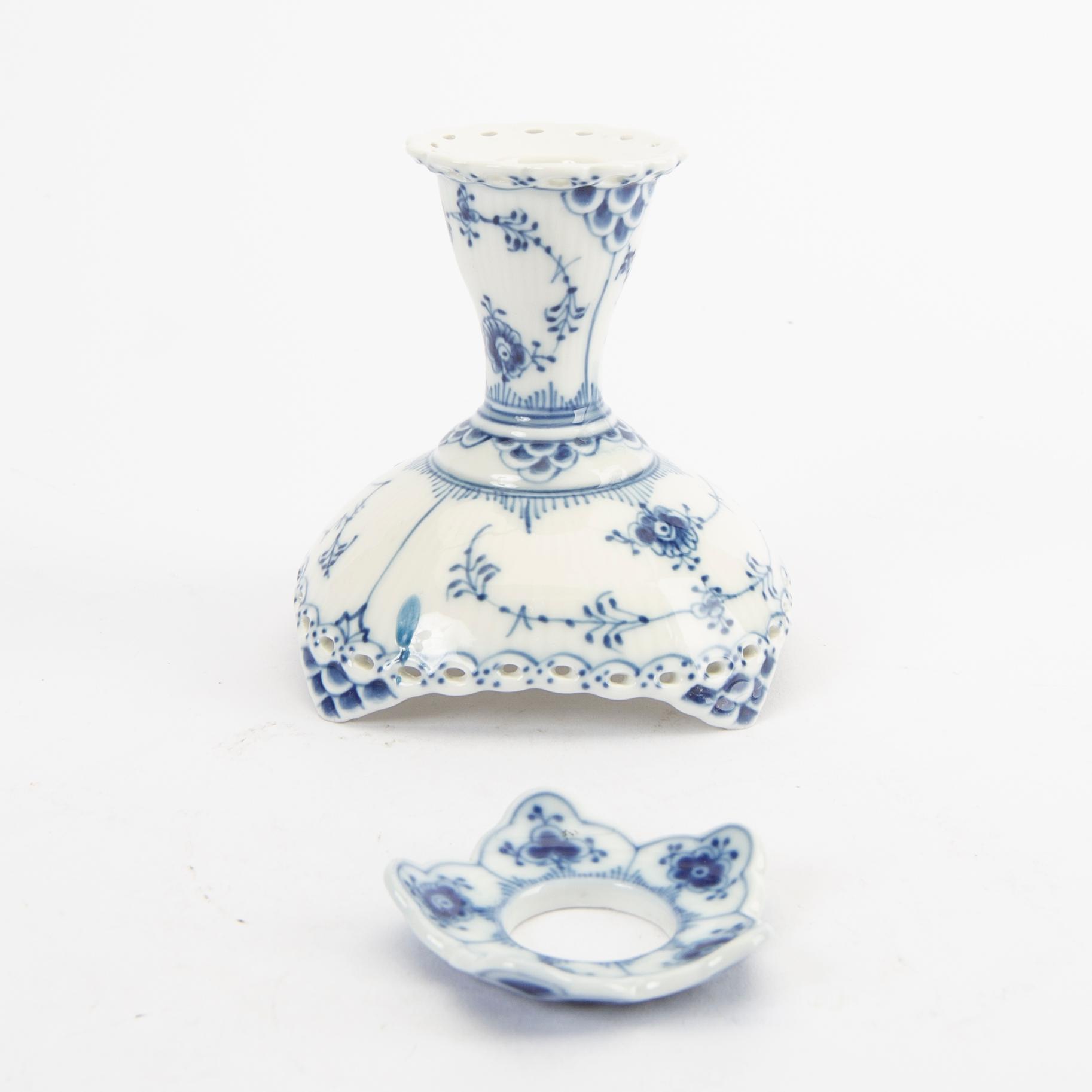 Servis 31 dlr Musselmalet hel och halvblonde Royal Copenhagen 1970-80-tal porslin.