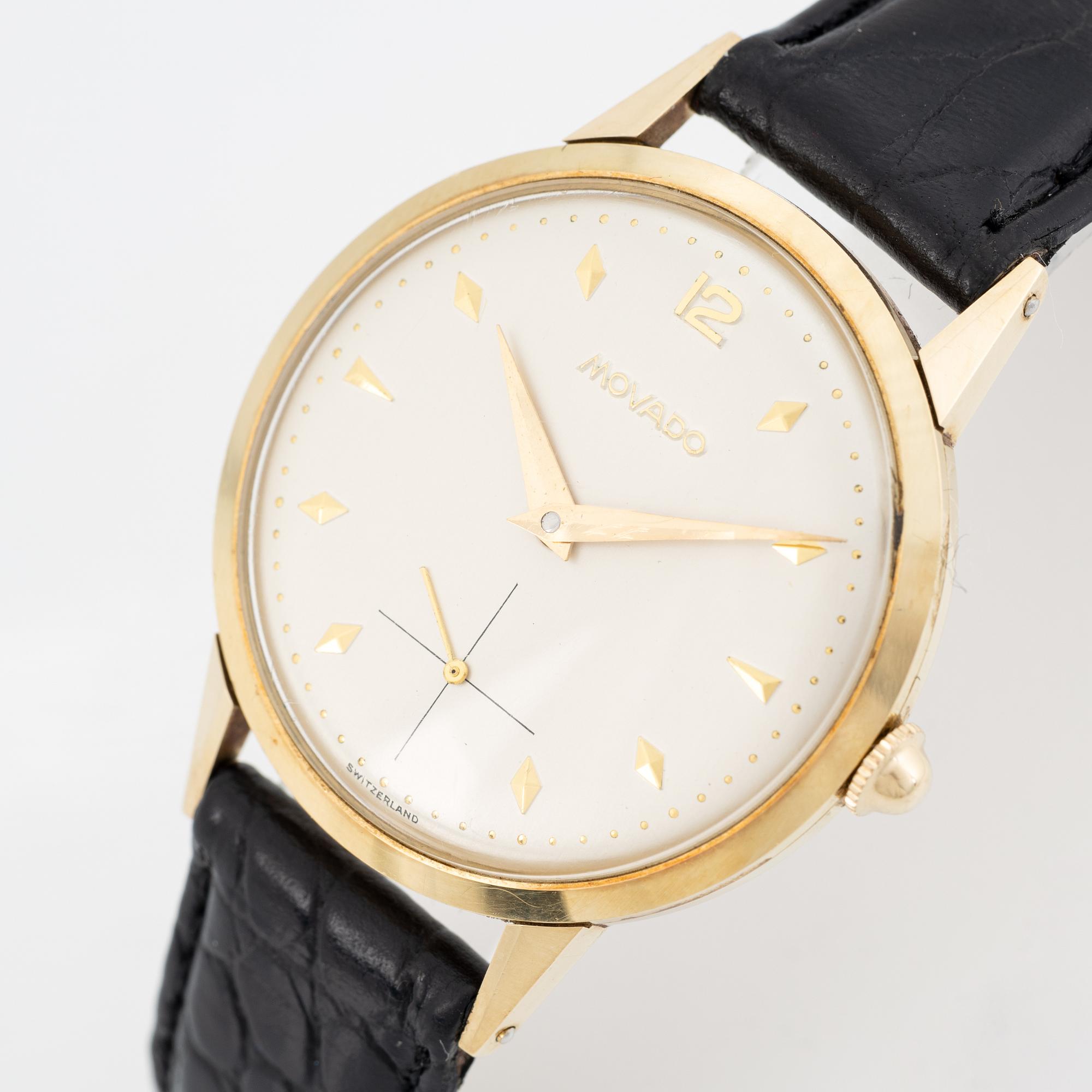 Movado, wristwatch, 33,5 mm.