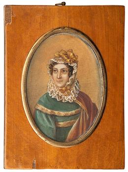 33. Jean Charles Nicaise Perrin Tillskriven, Damporträtt, enligt uppgift föreställande  Mme Jeanne-Louise-Henriette Campan.