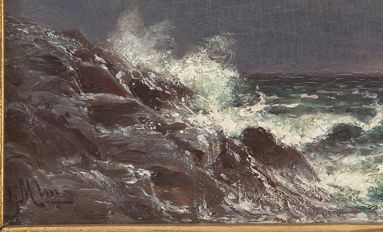 Hjalmar Munsterhjelm, STORMY SEA.