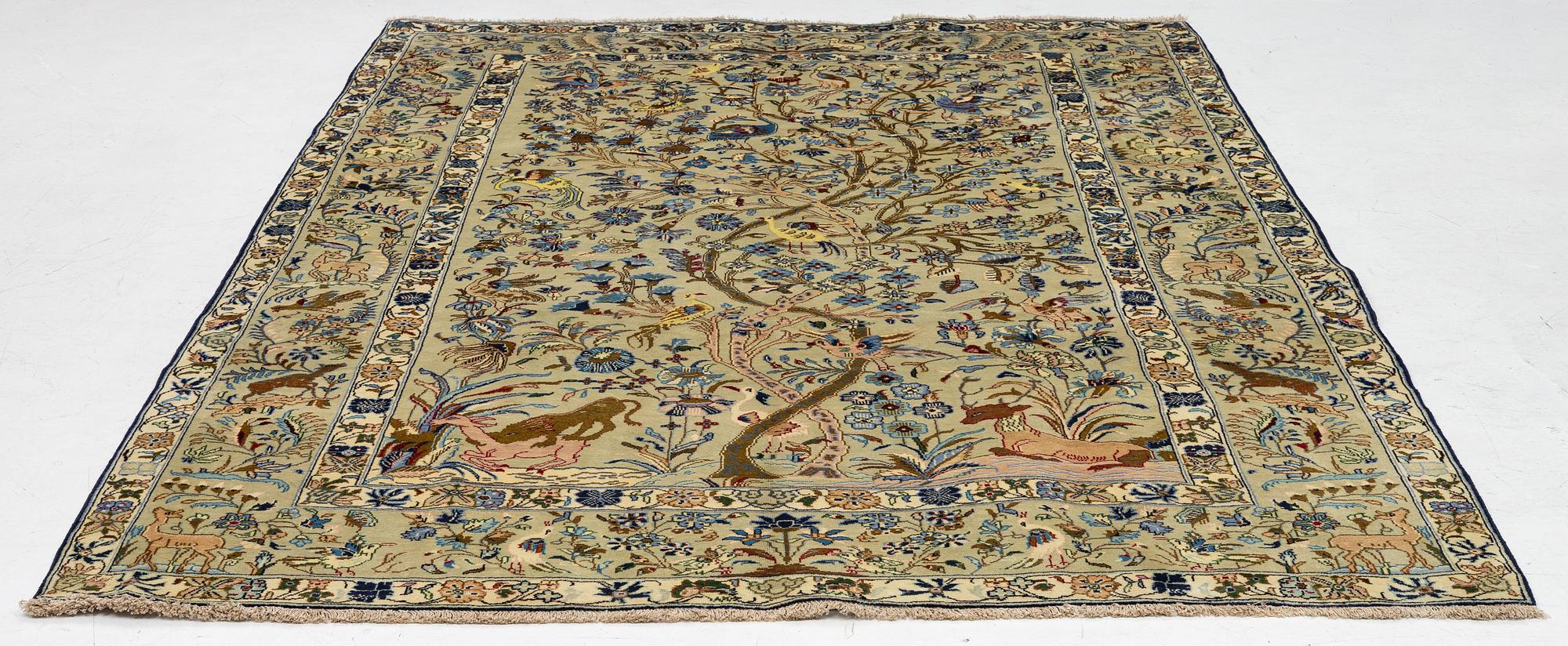 Carpet, Kashan, approx. 300x210 cm.