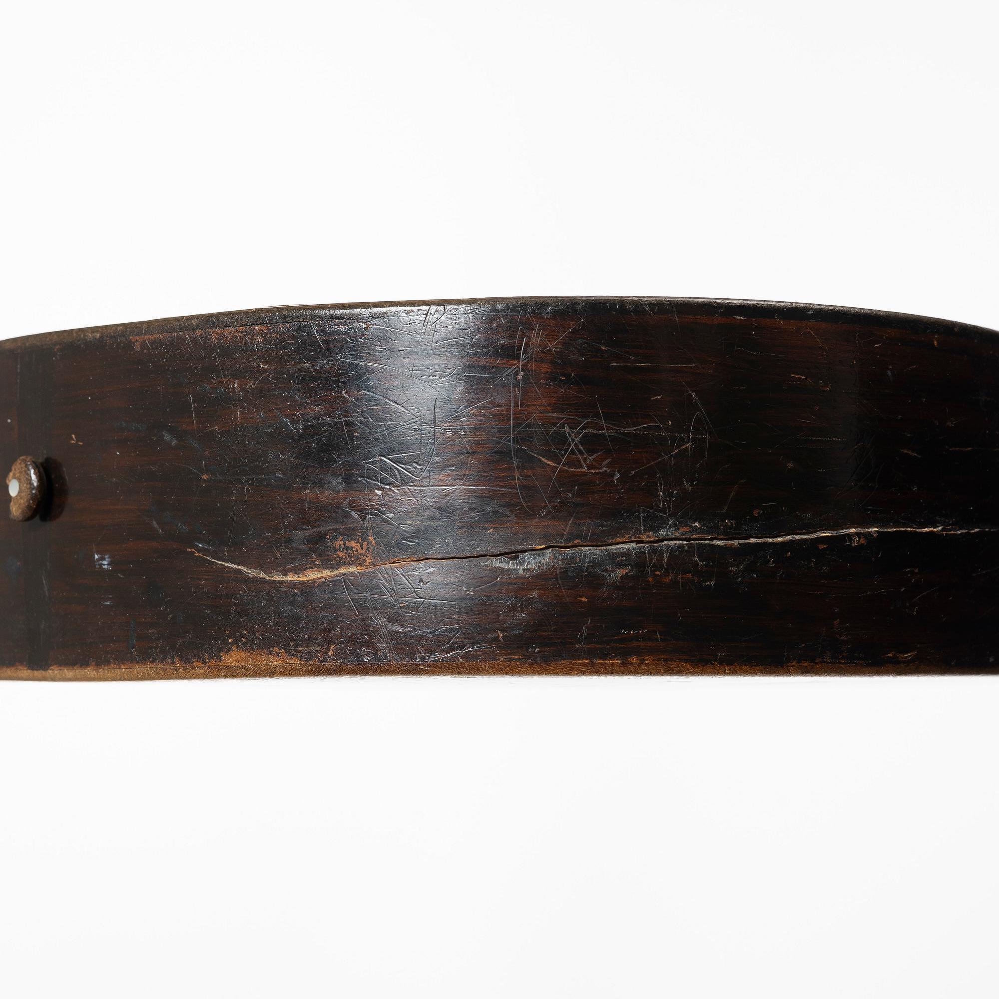 Acoustic guitar, "Wappengitarre", 19th century, Germany.