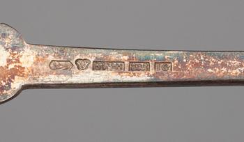 BESTICK, 13 st, silver, diverse finska stämplar, 1900-tal. Vikt tot. 383 g.