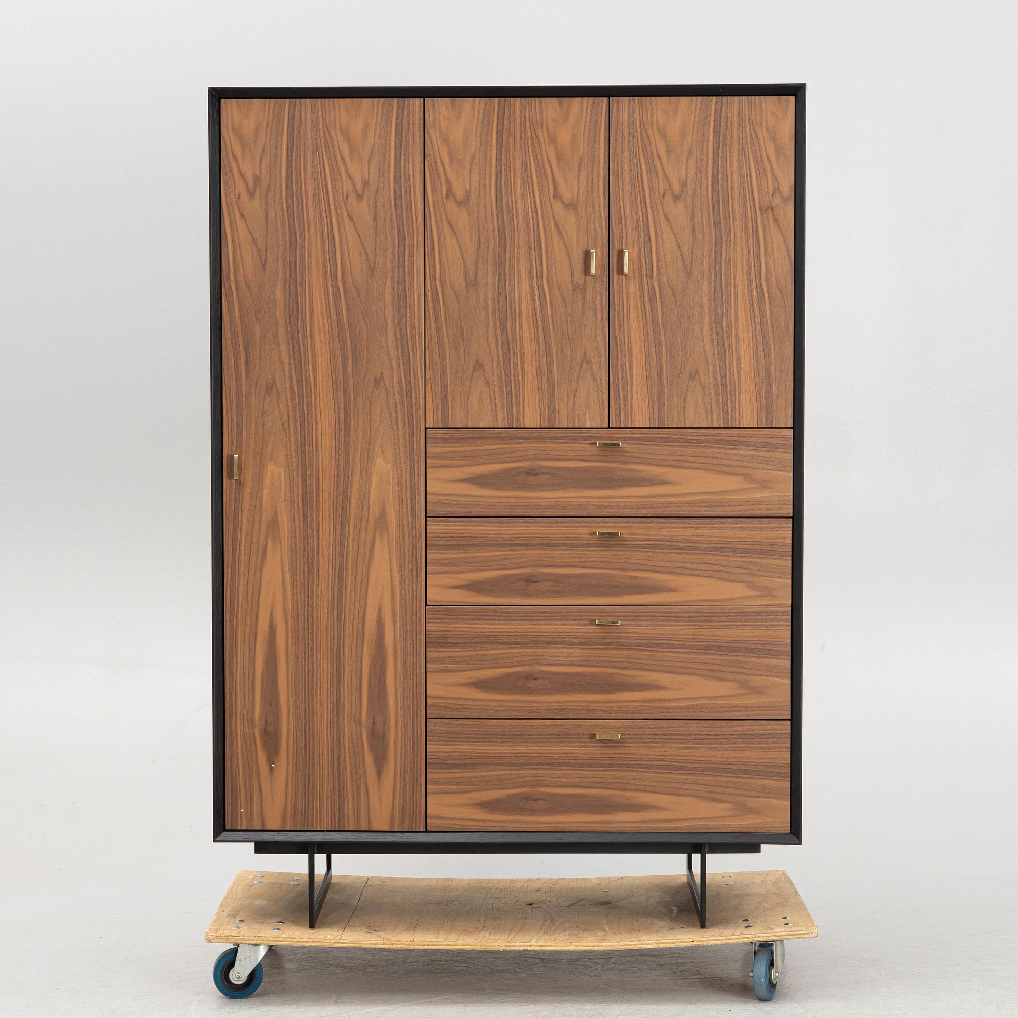 Ruth & Joanna Design, a "Mercer" cabinet, contemporary.