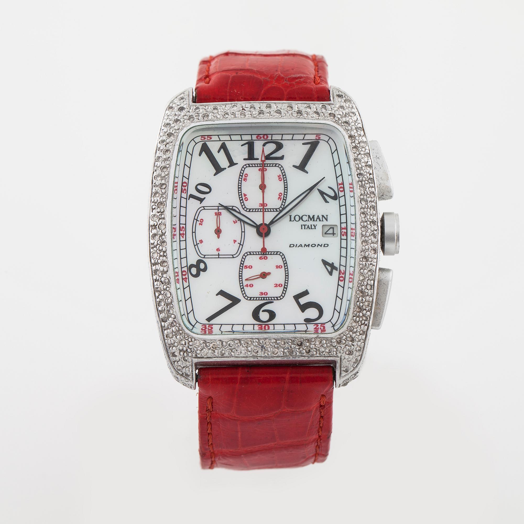 WRISTWATCH Diamond by Locman Italy 29 x 34 mm 40 x 49 mm Bukowskis