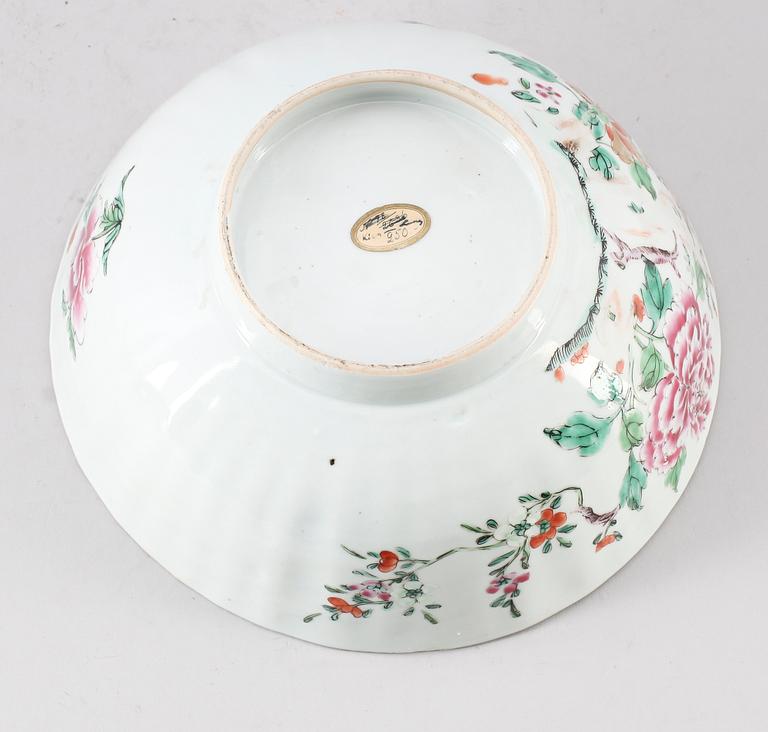 SKÅL, porslin, Kina, Qianlong 1736-1795.