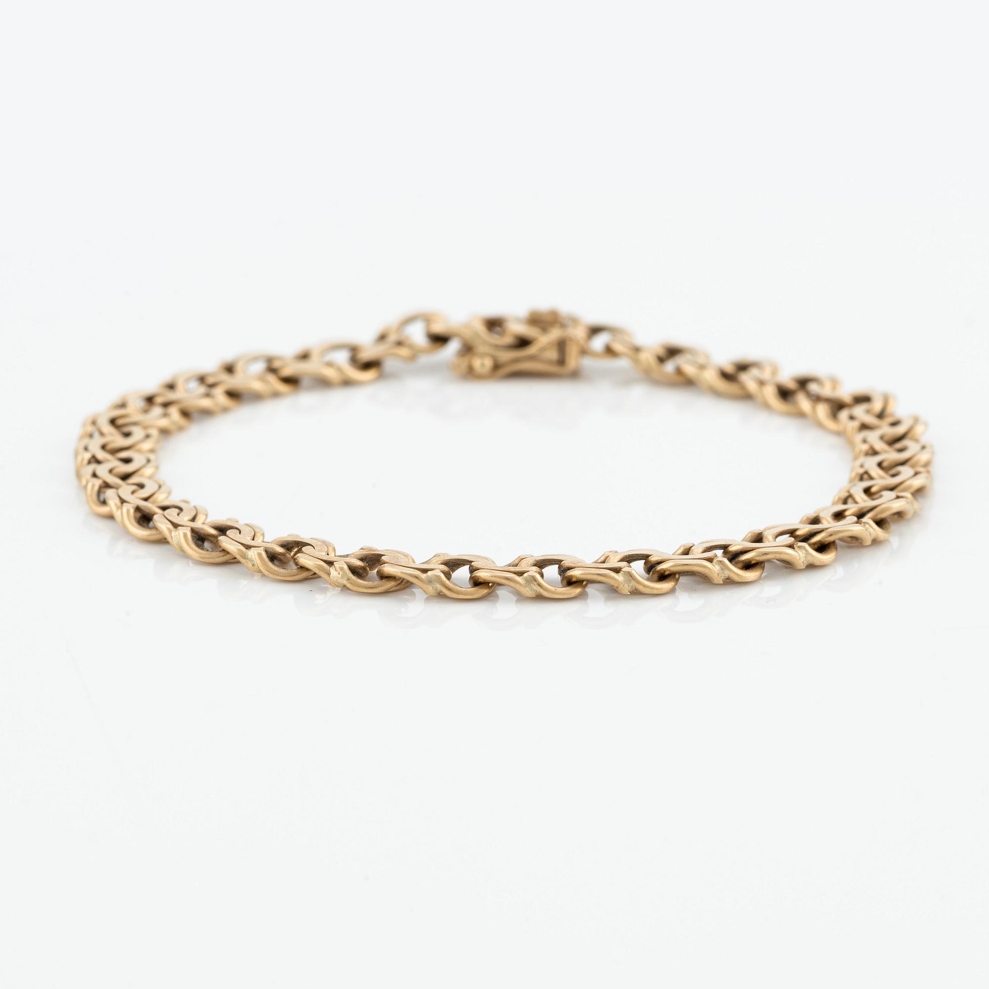 Armband 18K guld, Bismarck.