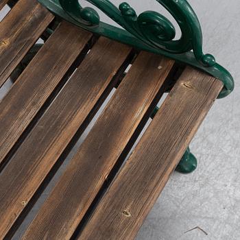 A five piece Byarum suite of garden furniture, late 20th Century.