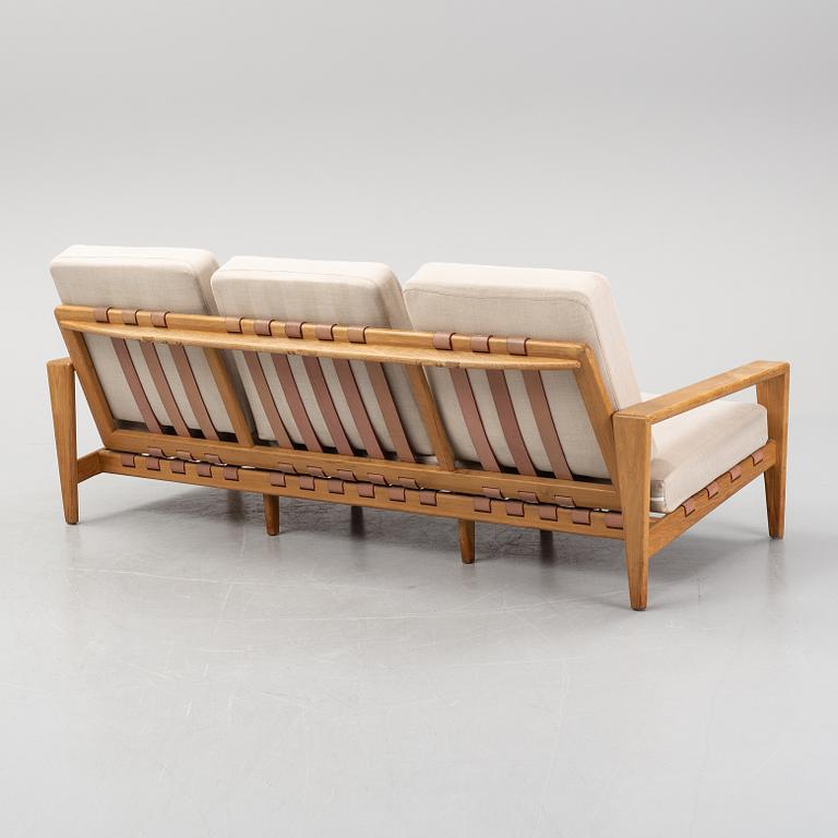 Svante Skogh, an oak sofa, Seffle Möbelfabrik, Sweden, 1960s.