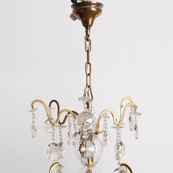 Chandelier, Rococo style, 20th century.