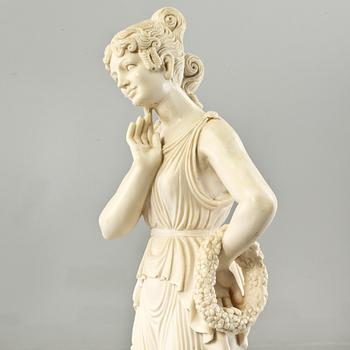 SKULPTUR, gjutmassa, Belle epoque-stil, 1900-tal.