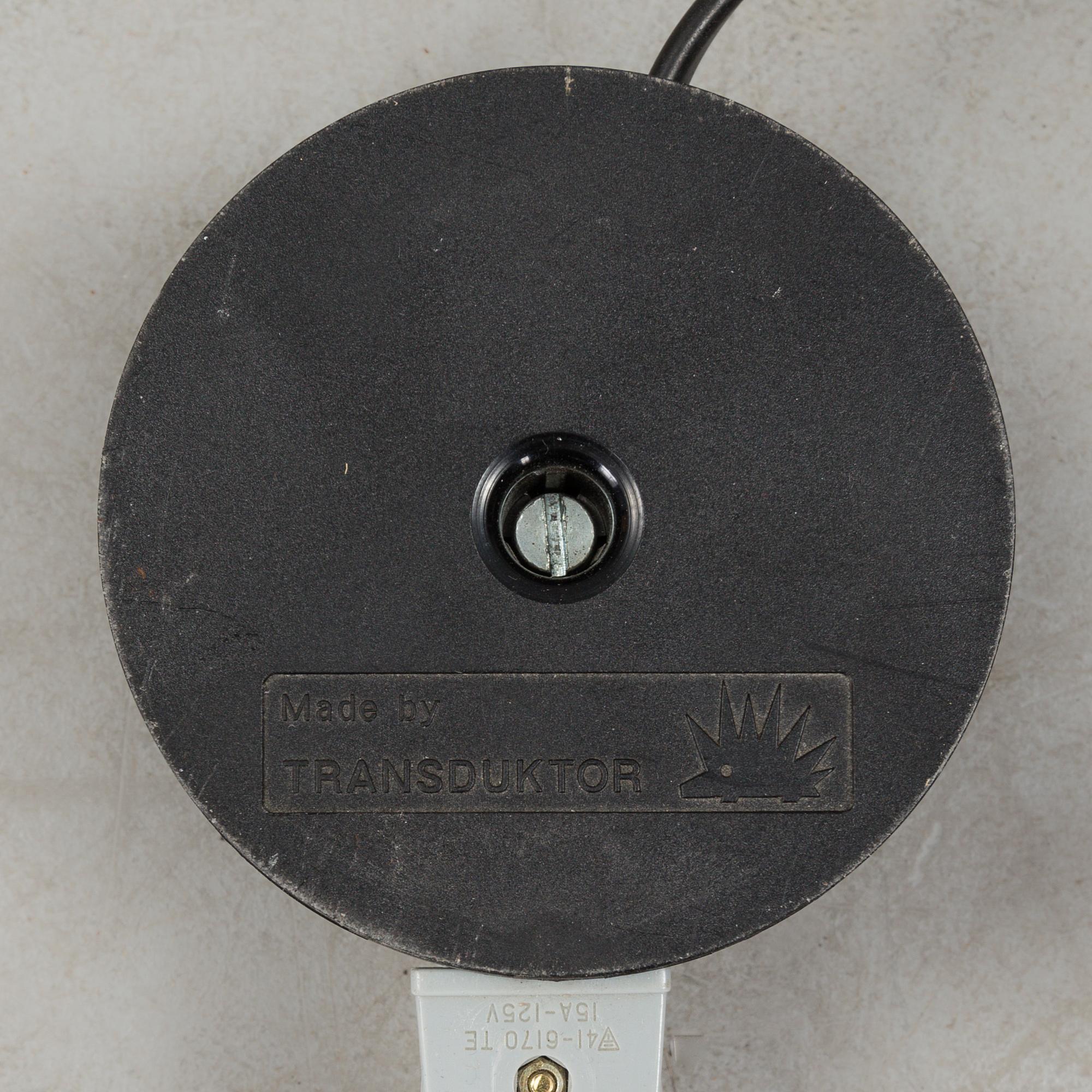 GOLVLAMPA, "Skarabé", Stig Ahlström och Clas Kock, Ateljé Lyktan, Åhus, 1900-talets fjärde kvartal.
