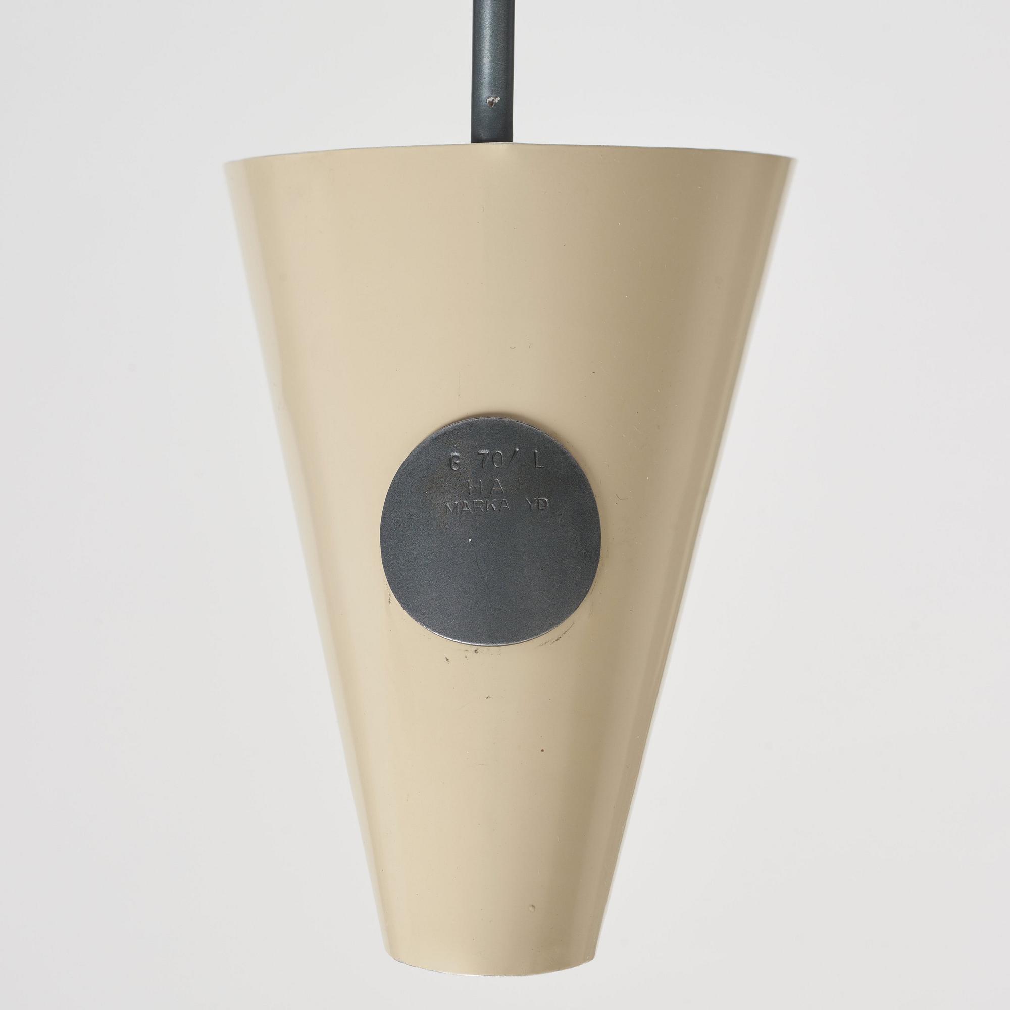 Hans-Agne Jakobsson, golvlampa, modell "G-70/L",  Hans-Agne Jakobsson AB, Markaryd, 1950-60-tal.