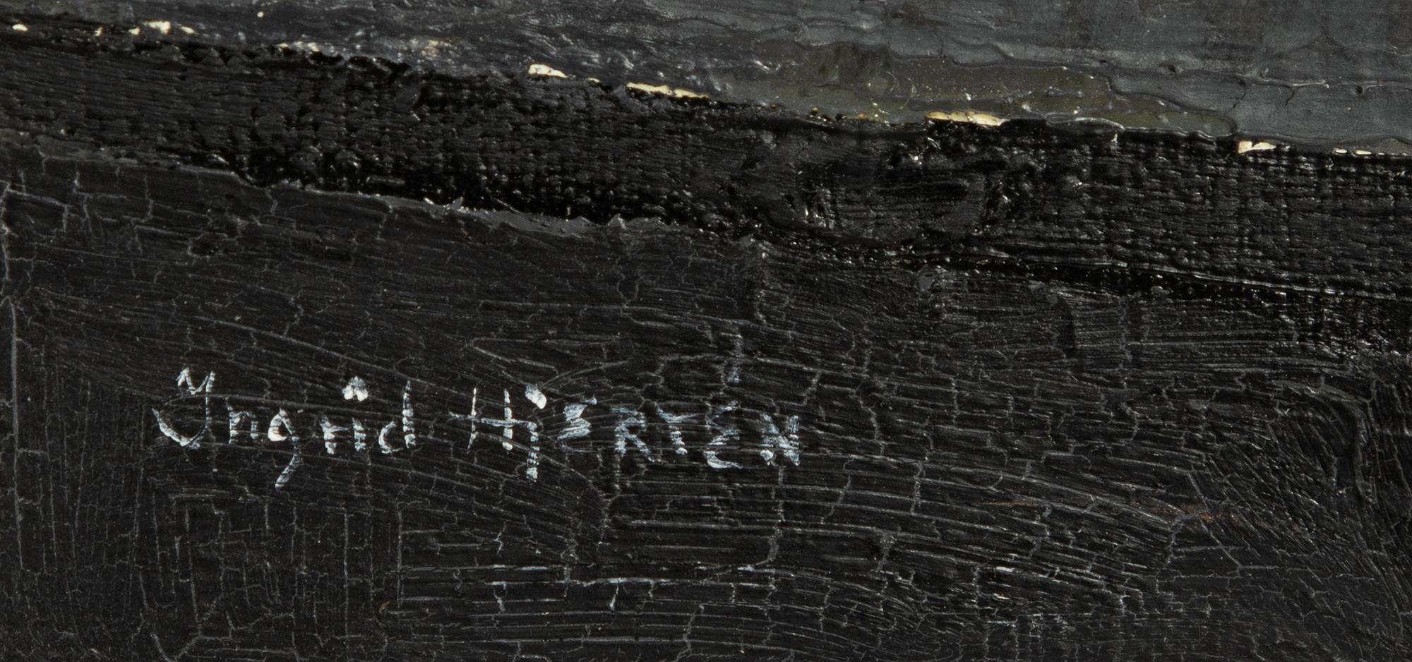 Ingrid Hjertén, "Brun torso".