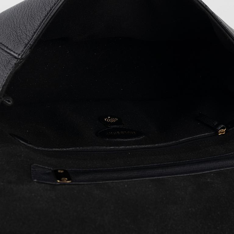 Mulberry, a black leather 'Lily Medium' handbag, 2020.