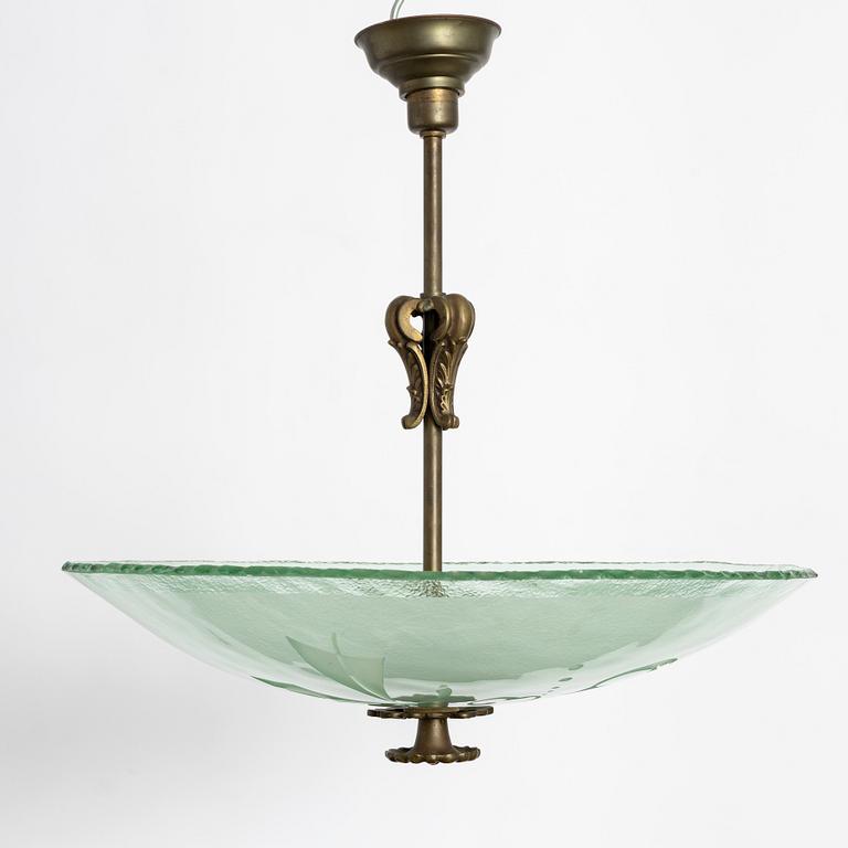Ceiling lamp, first half of the 20th century.