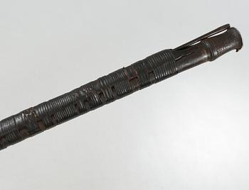 A indo-persian matchlock rifle, 19th century.