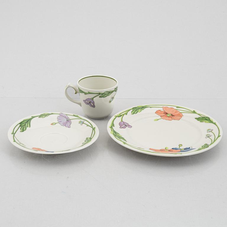 Matservis, "Amapola",  45 delar, Villeroy & Boch.