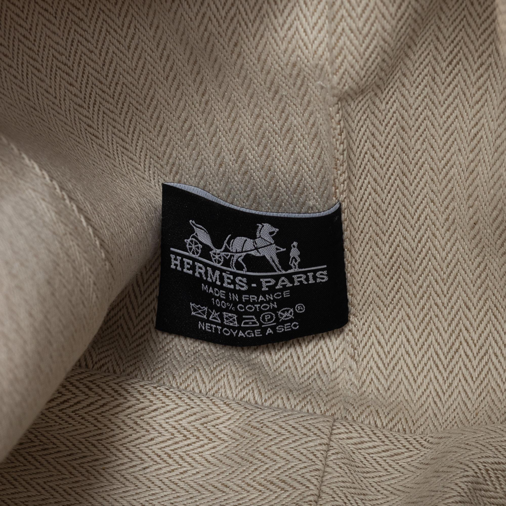 Hermès, cloth handbag.