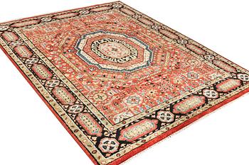 A Mamluk design carpet, c. 304 x 235 cm.