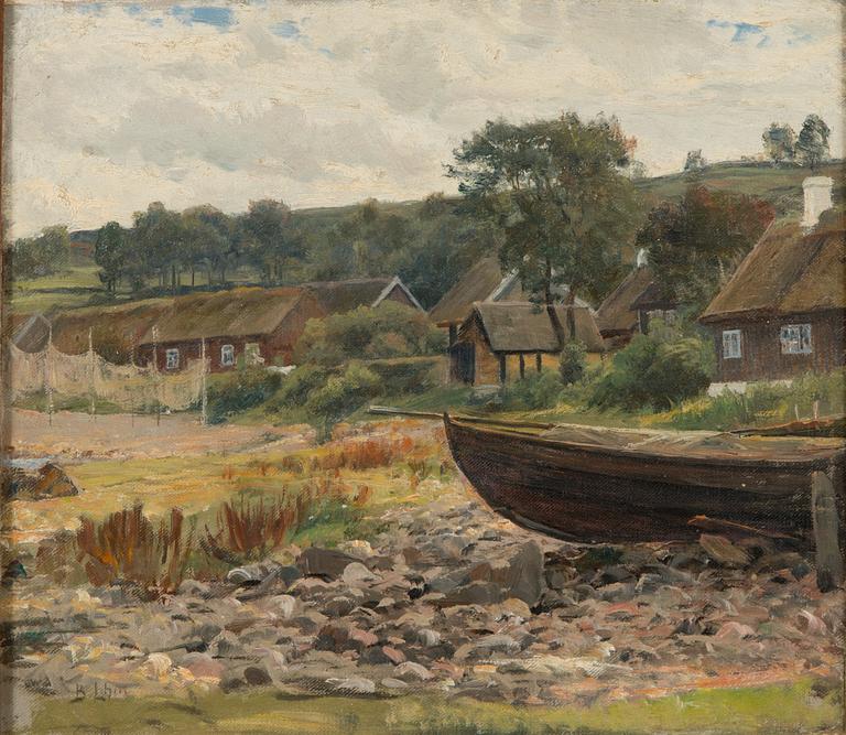 Berndt Lindholm, Fiskeby.