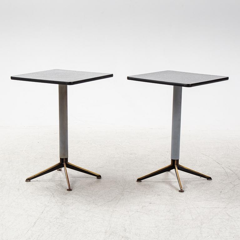 A pair of café tables, Hymabolager, Sweden, 1950's/60's.