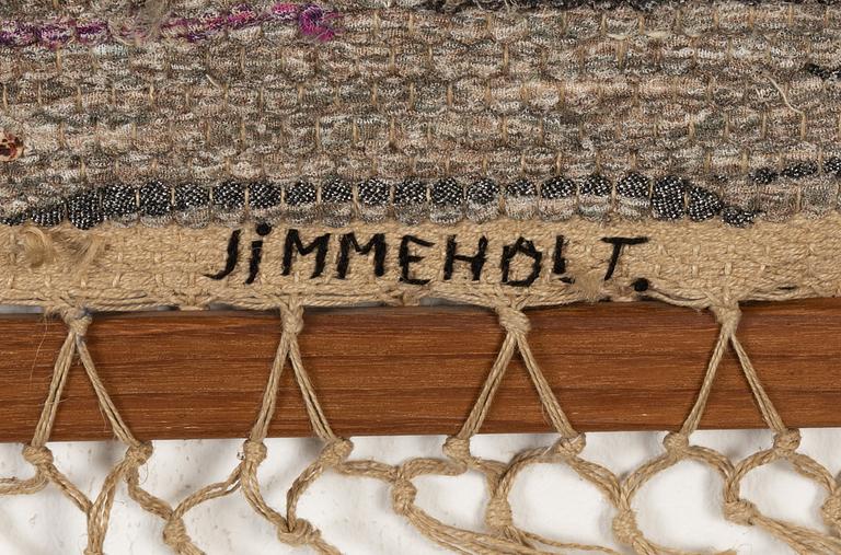 Anna Greta Jimmerholt, a flat weave, signed.