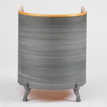Mats Theselius, an "Aluminiumfåtölj" armchair, ed. 66/200, Källemo, Värnamo, post 1990.