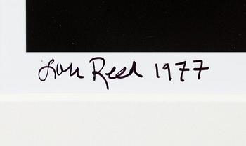 Lynn Goldsmith, "Lou Reed recording studio", 1977.