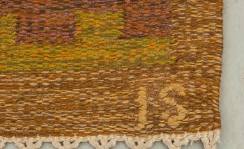 MATTA, rölakan, monogramsignerad IS (Ingegerd Silow), ca 233 x 169 cm.