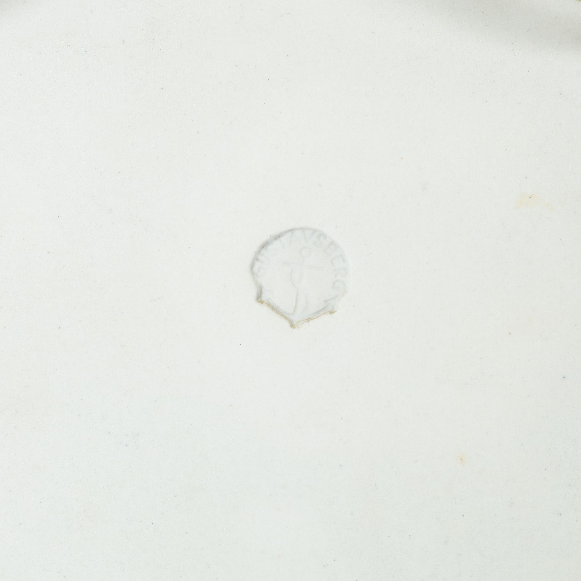 Lisa Larson, a stoneware mirror, wall relief and ashtray,  Gustavsberg.