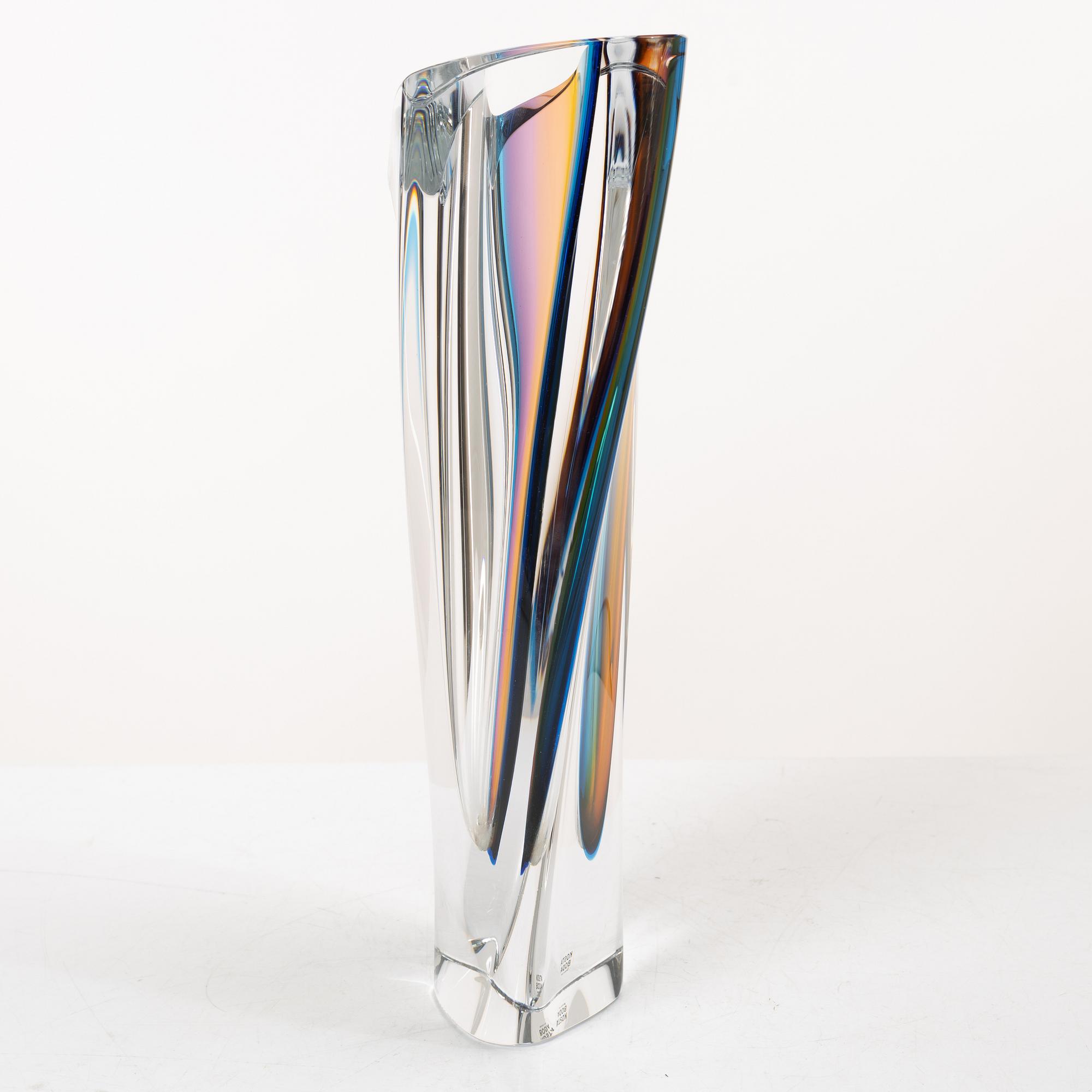 Göran Wärff, a 'Fenomen' vase, Kosta Boda.