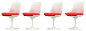 119. EERO SAARINEN, stolar, 4 st "Tulip", Knoll International, USA.