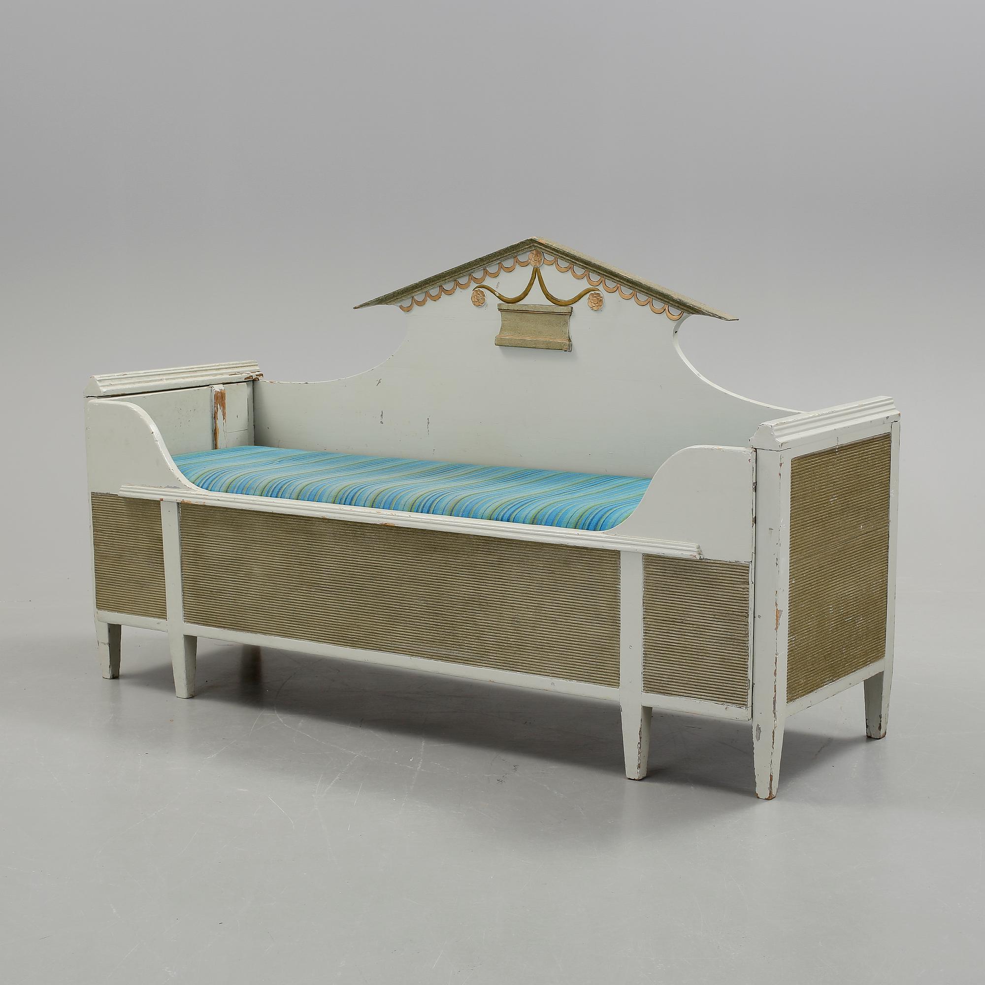 SOFFA, sengustaviansk/empire, 1800.