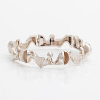 Armband "Cetus" och örhängen "Calloipe", sterlingsilver. Lapponia 1979 och 1984.