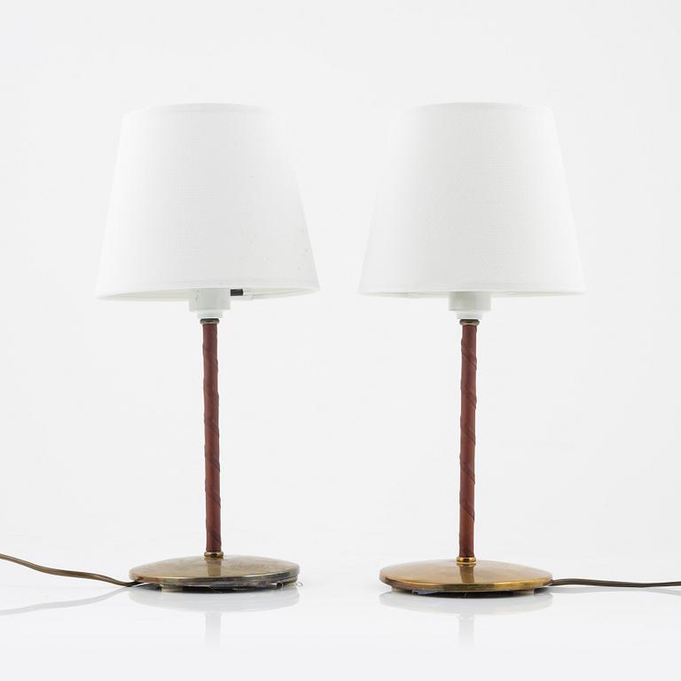 A pair of 'Sture No 1' table lamps, Norway, second half of the 20th Century.