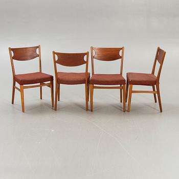 Stolar, 4 st, Danmark, 1960-tal.