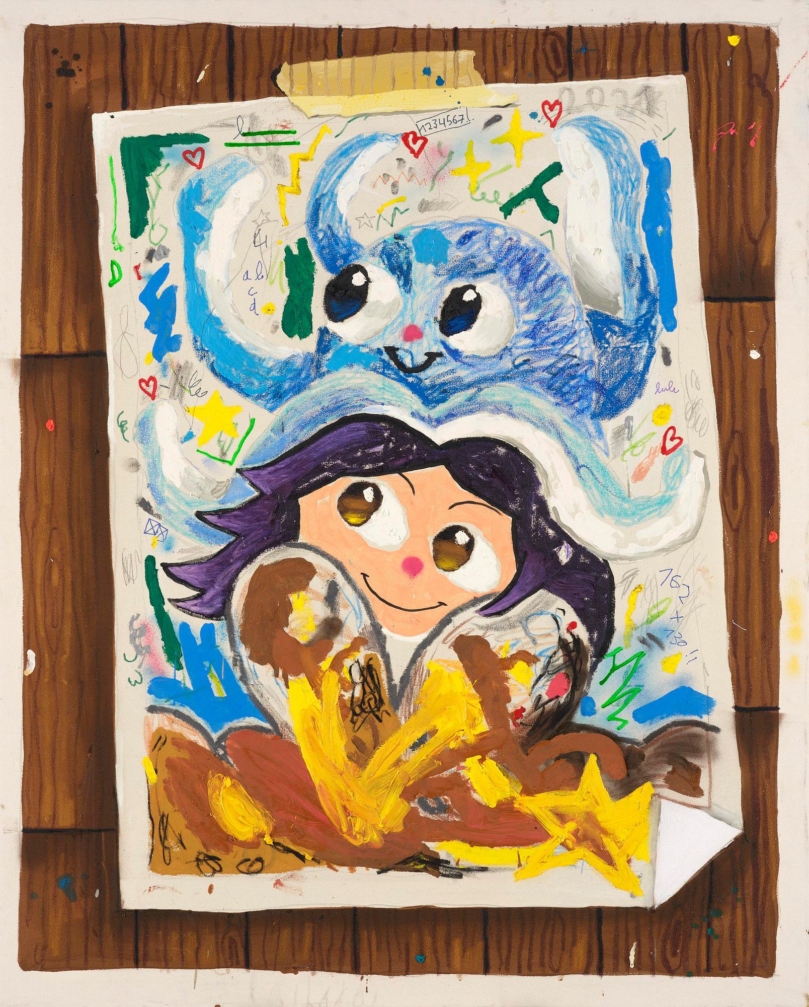 Edu Carrillo, "Studio Wall 1".